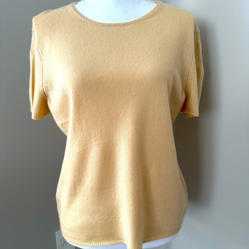 Saks Fifth Avenue cashmere top